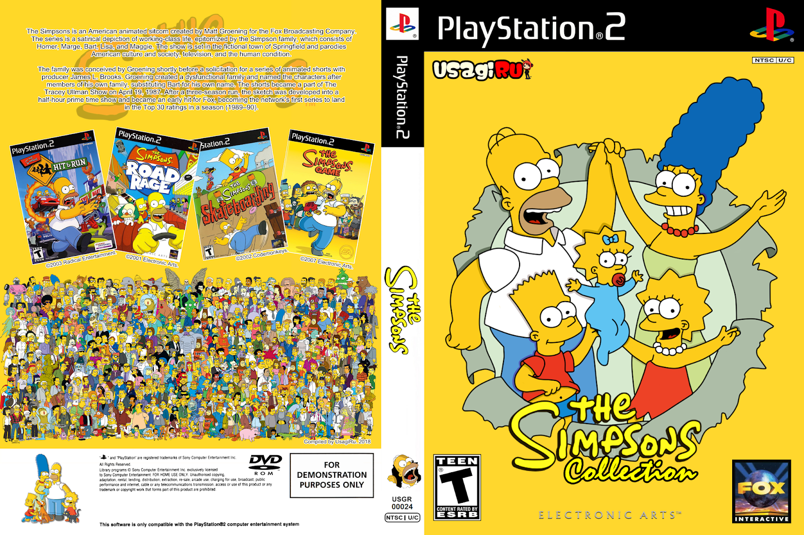 playstation 2 simpsons
